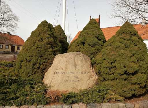 Liberation stone in Slangerup