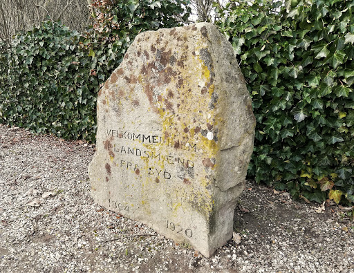 Reunification stone in Hørup