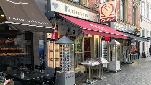 Kultorvets ure guld sølv
