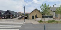 Offentligt toilet. Allerød stationsbygning.